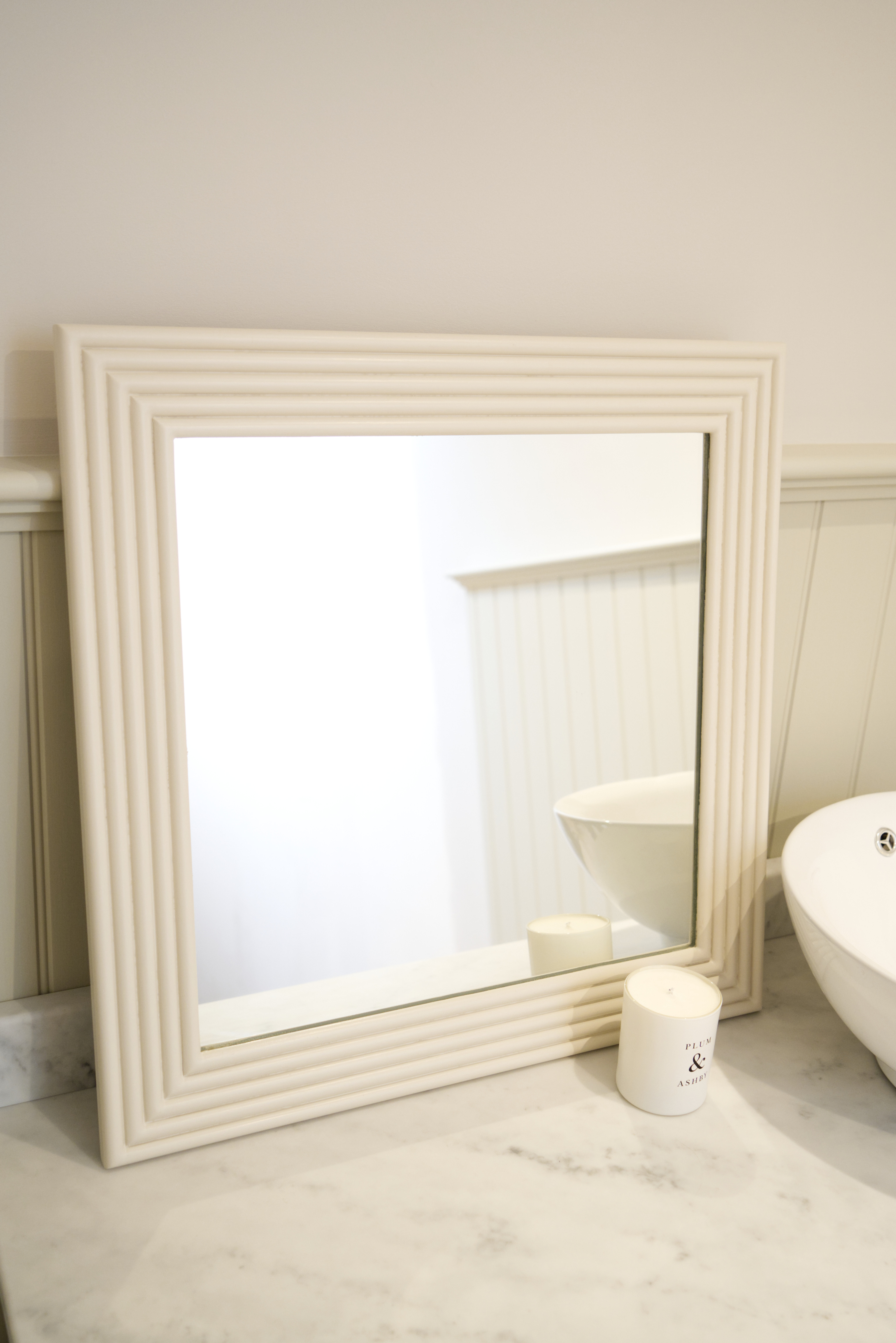 Square Wall Mirror - 600mm