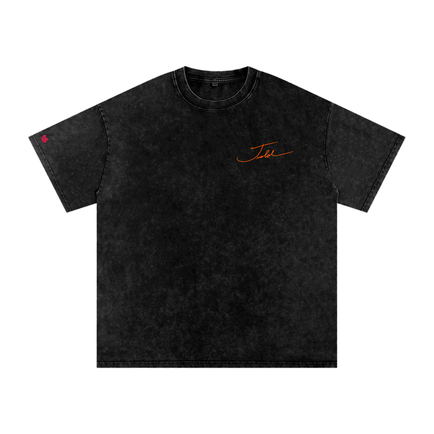 Snow Washed "JEROLD" Oversized Cotton T-Shirt