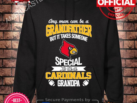 It takes someone special to be a louisville cardinals grandpa shirt