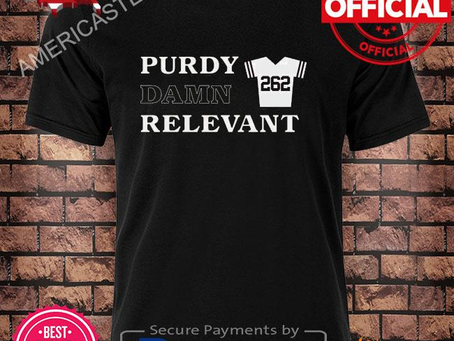 Purdy relevant san francisco football 2022 shirt