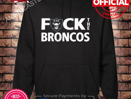 Patty wearing raiderbynature fuck the broncos shirt