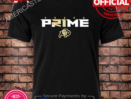 Deion Sanders Colorado Buffaloes Coach Prime T Shirt