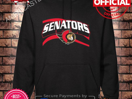 Ottawa senators black team jersey inspired shirt