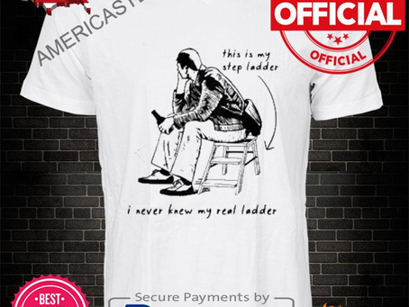 This is my step ladder I never knew my read ladder shirt