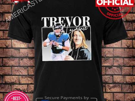 Americastee - Trevor lawrence jacksonville jaguars vintage signature 2023 shirt
