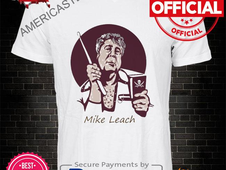 Official Mike Leach Mississippi State Bulldogs NCAA Division 2023 shirt