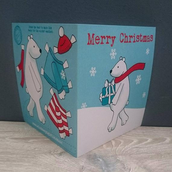 Thumbnail: Christmas Bear activity card