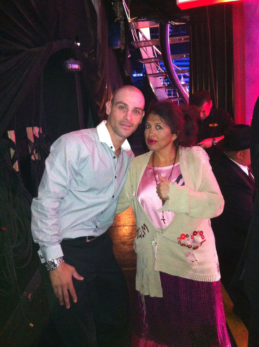 With the Host Chupito