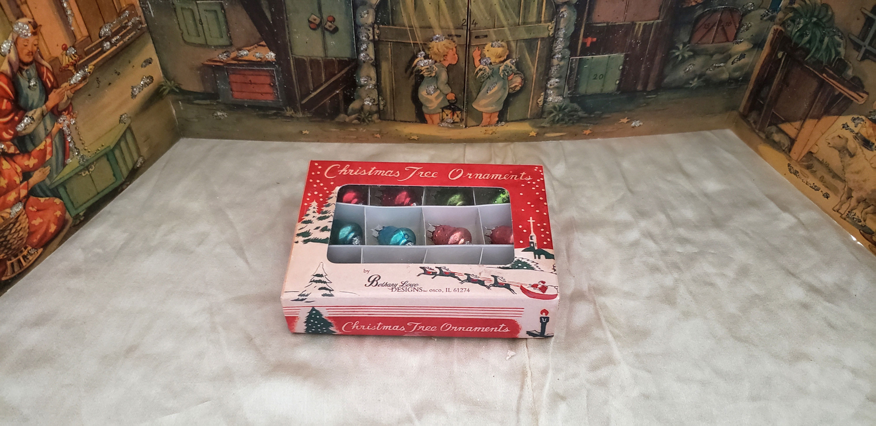Box of Miniature Bell Ornaments