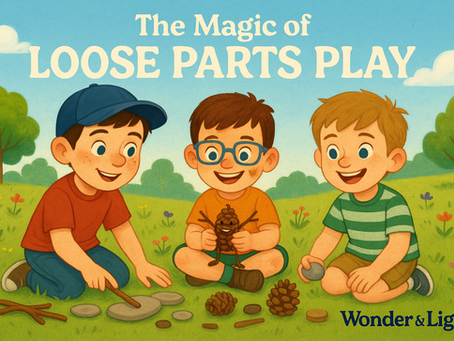 🌿 The Magic of Loose Parts Play (and Why It’s Not Just a Trend)
