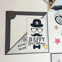 Explosionsbox zum 25. Geburtstag