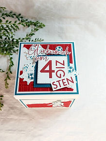 Explosionsbox Fußball-Fan