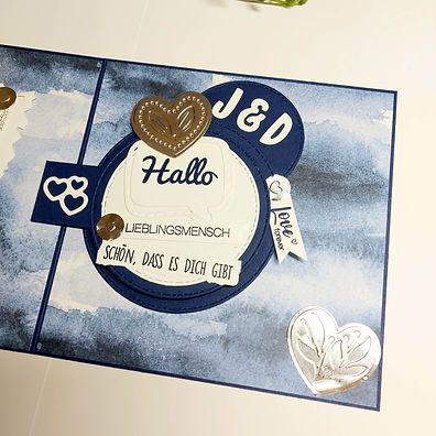 Doppeldreh-Karte zum 6. Jahrestag