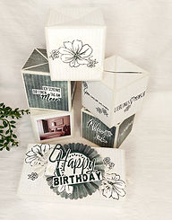 3D-Springwürfel zum 40. Geburtstag