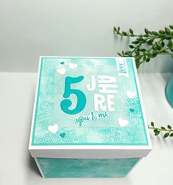 Explosionsbox zum 5. Jahrestag