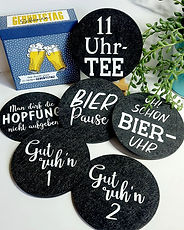 Filzuntersetzer Bier