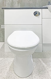 Bathroom White WC Furniture Unit
