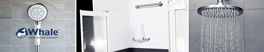 shower waste pump on white wall
