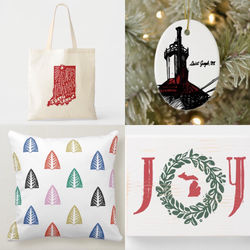 Handmade Holiday Prints