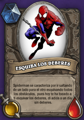 9Esquiba los deberes