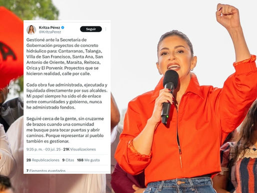 Diputada de Libre Kritza Pérez aclara su rol en proyectos tras escándalo de Sedesol