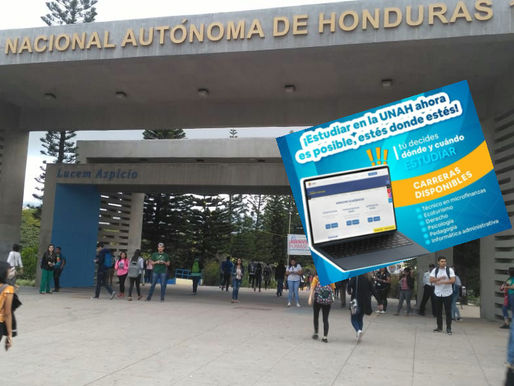 UNAH lanza admisión virtual para hondureños en el extranjero con seis carreras iniciales
