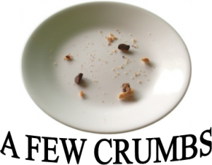 A few crumbs