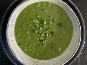 Velouté de petits pois
