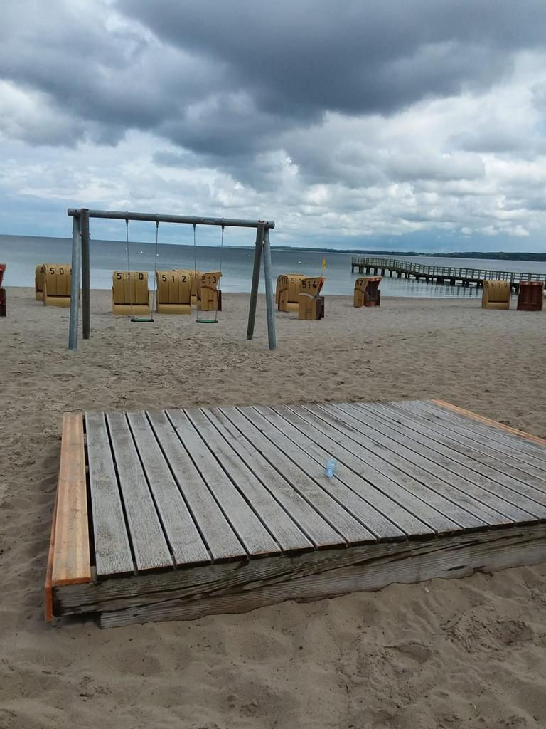 Spielplatz am Strand