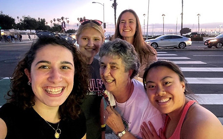 Jaesen Evangelista with friends after San Diego dinner.jpg