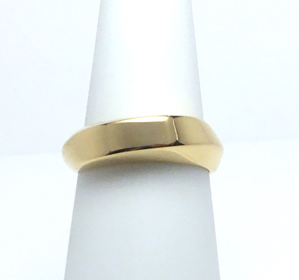 Thumbnail: Tiffany & Co. Twist Dome 18K Yellow Gold Ring- Size 6