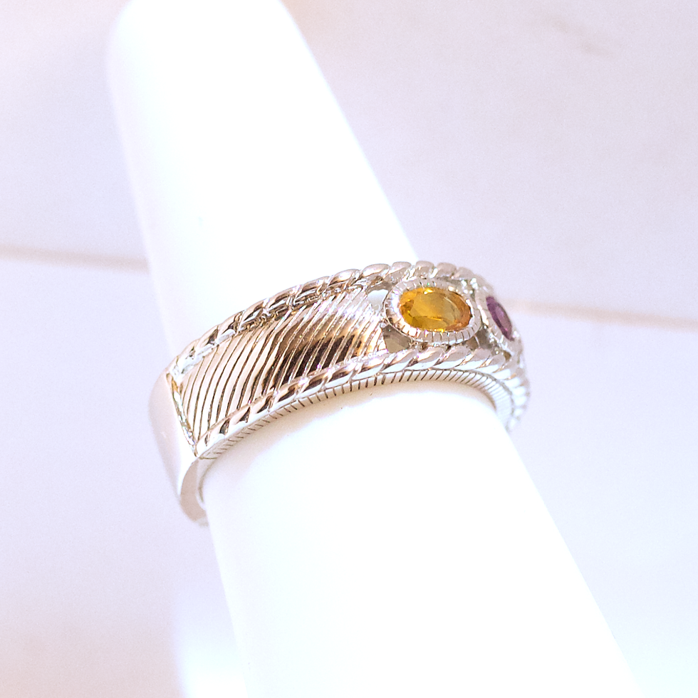 Thumbnail: Judith Ripka 0.925 Sterling Silver Size 6 Ring