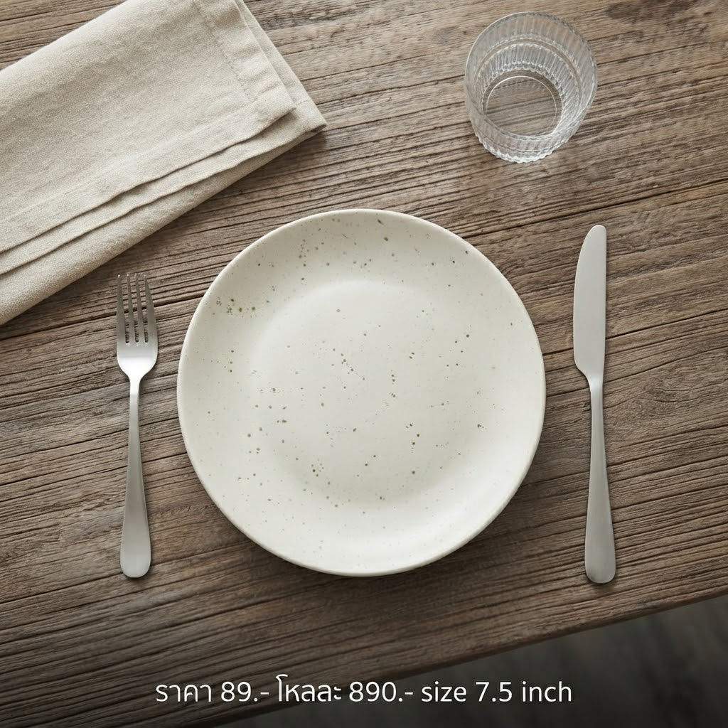 White Egg"7.5"