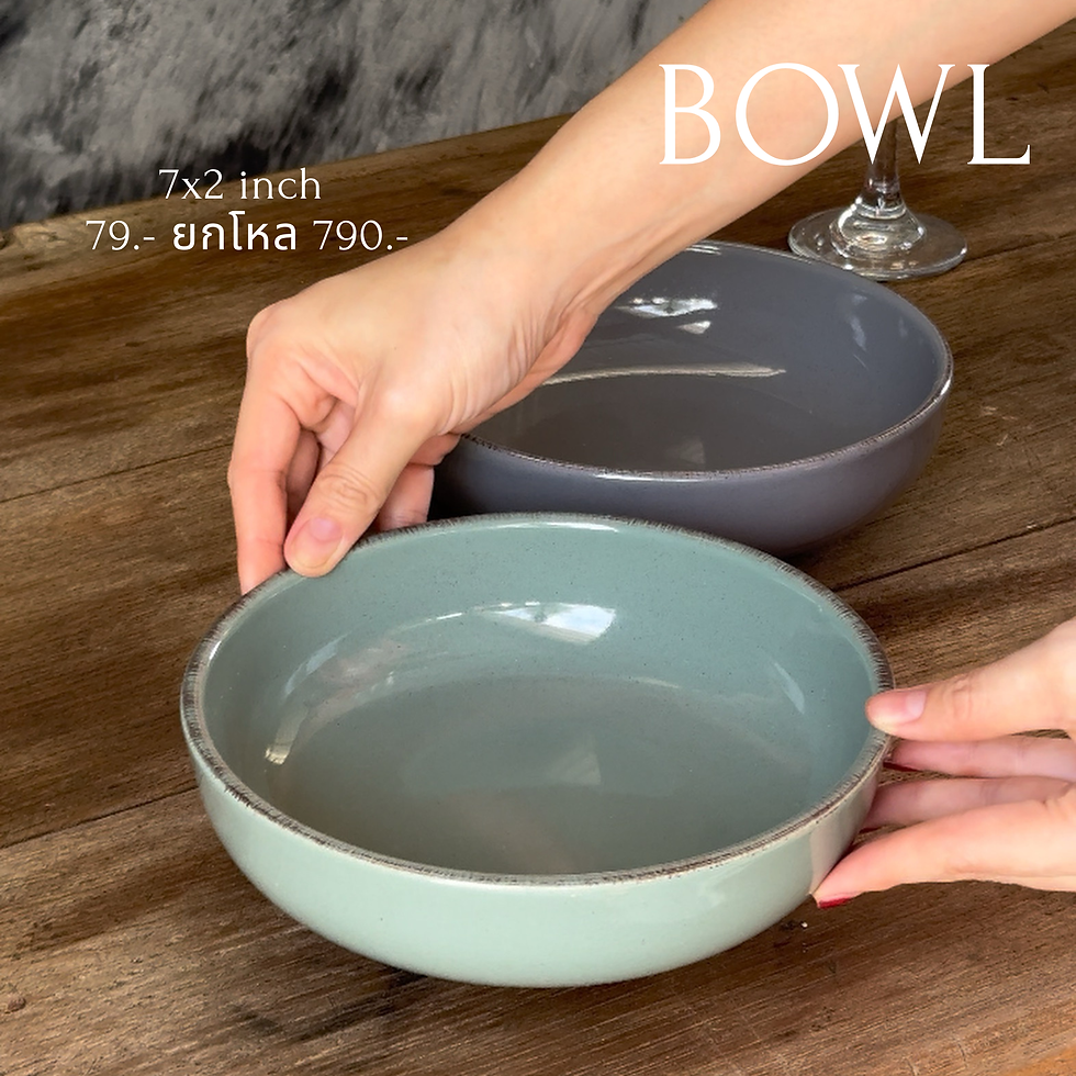 ภาพขนาดย่อ: Brush BOWL"7"- Collection