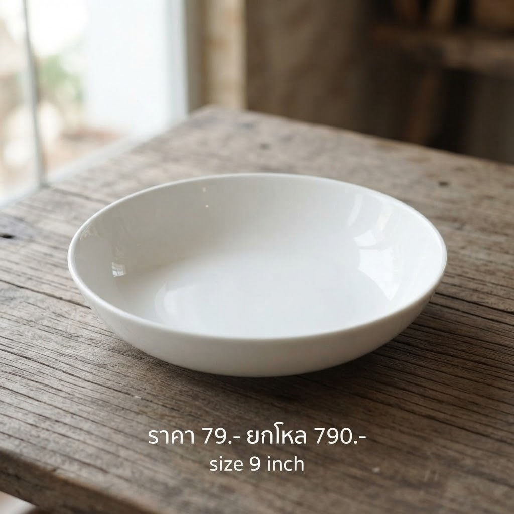 White - Color Plate"9"