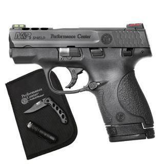 Smith & Wesson, M&P Shield 9MM, 3.1" Ported Barrel, Thumb Safety