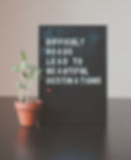 quote on pegboard