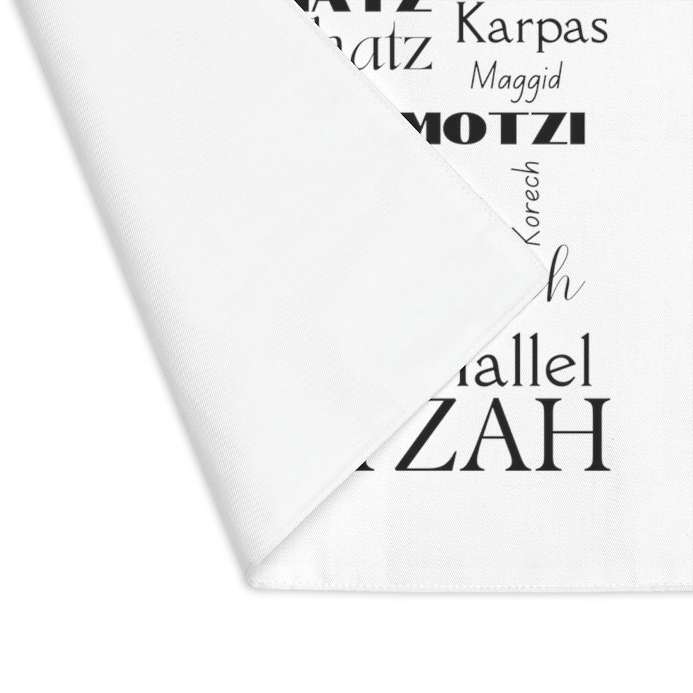 Thumbnail: Passover Seder Placemat, 1pc