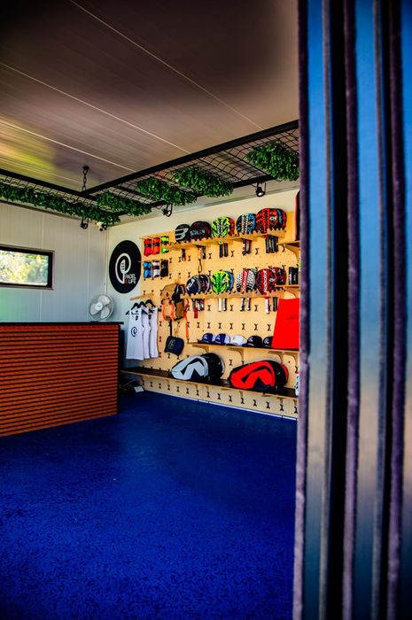 Retail store interior, merchandise display