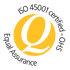 Equal Assurance – Q-Mark Descriptor - ISO 45001 - Colour Scheme Large (Issue 1).png
