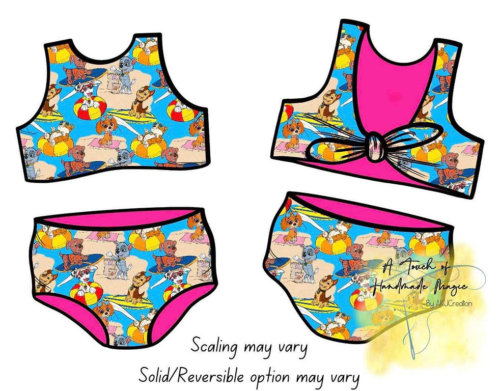 Thumbnail: Reversible swim separates or sets