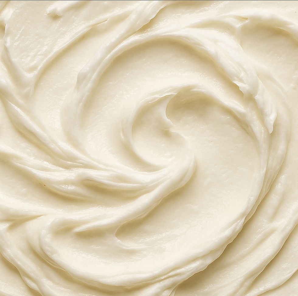 Thumbnail: Close-up of Triple Whipped Body Butter creamy texture, deeply hydrating formula for dry skin and eczema.