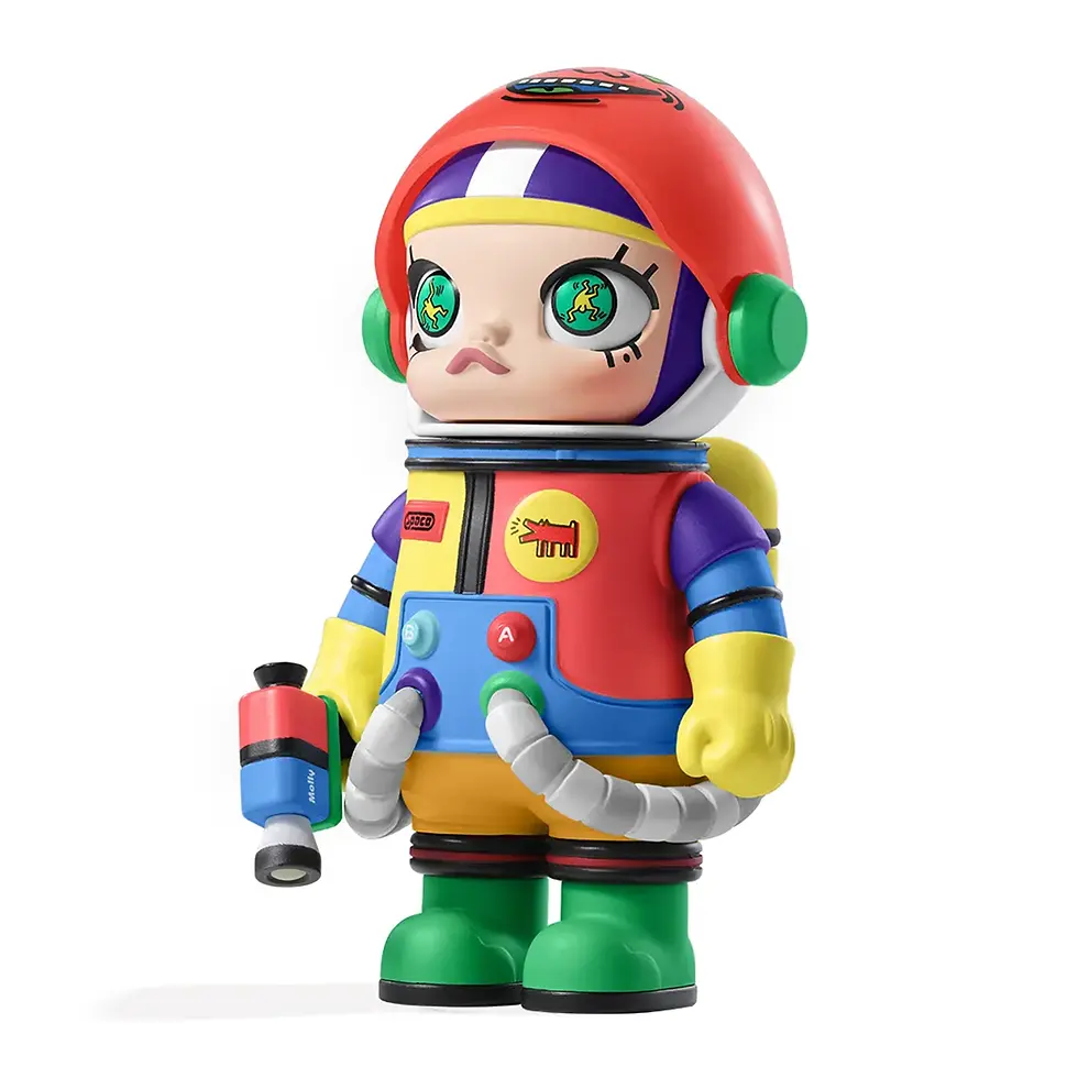 2021__Mega Space Molly 100% Blind Box Series 1_Keith Haring__Kenny_Wong_POP_MART.webp