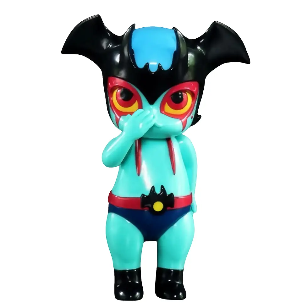 2018_Molly x Go Nagai_Devilmolly_Lake Green_figurine_Kenny_Wong_POP_MART x Unbox-Industrie.webp