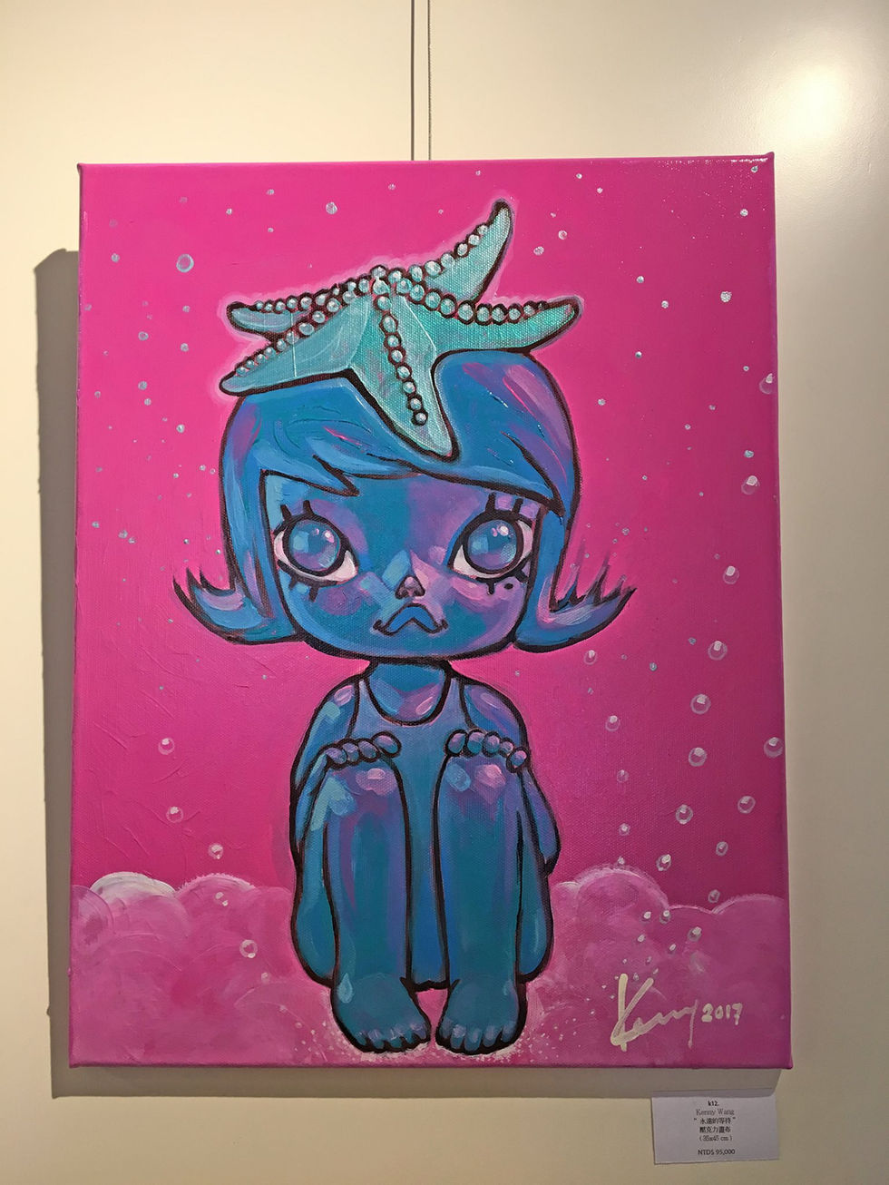 2017_Kennyswork_Kenny Wong_Ocean Baby Exhibition-at Wrong Gallery_永遠的等待.jpg