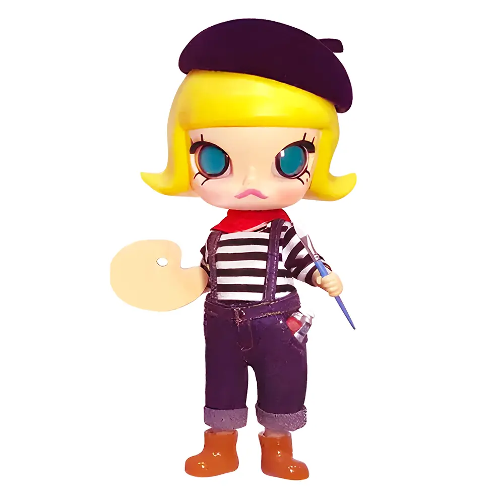 2018_Molly_Molly the Painter 3.1_yellow hair_BJD_Kenny_Wong_POP_MART.webp