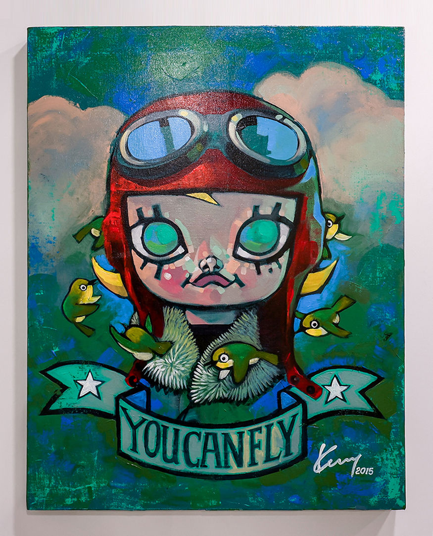 2026 Molly 20th Ann. - The Little Galaxy 一顆不變的星 - painting