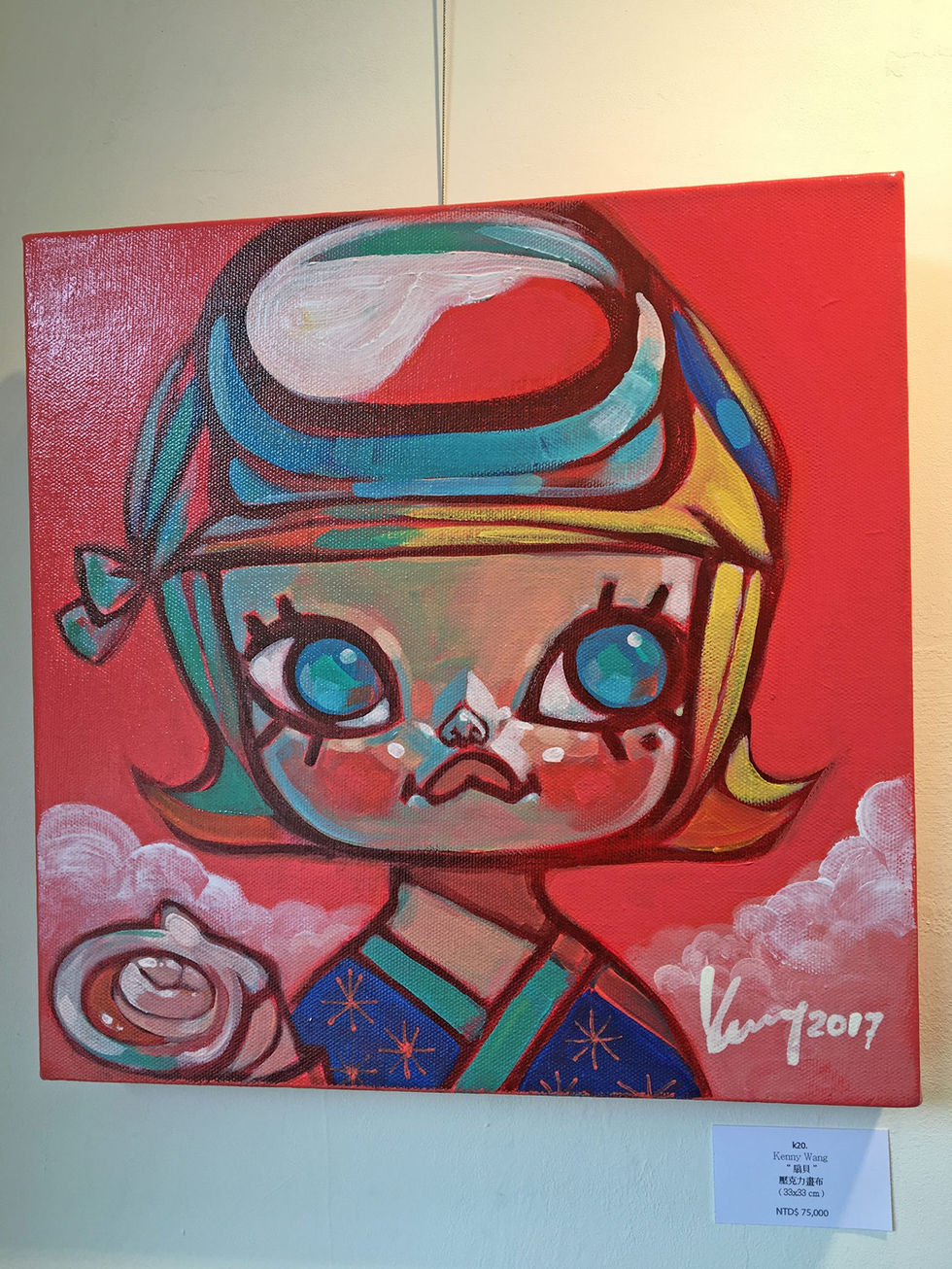 2017_Kennyswork_Kenny Wong_Ocean Baby Exhibition-at Wrong Gallery_扇貝.jpg