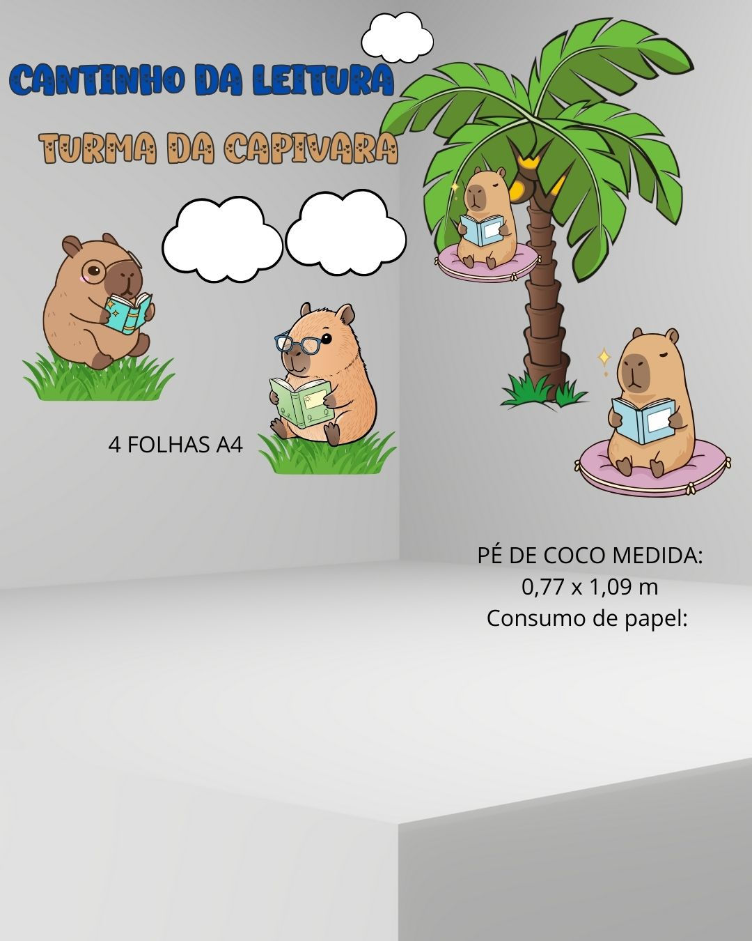 CANTINHO DA LEITURA – TEMA CAPIVARA