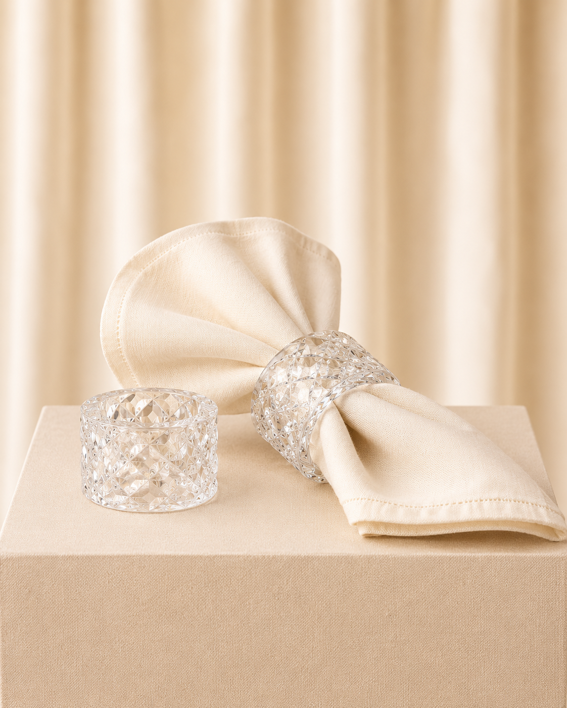 Crystal Napkin Rings